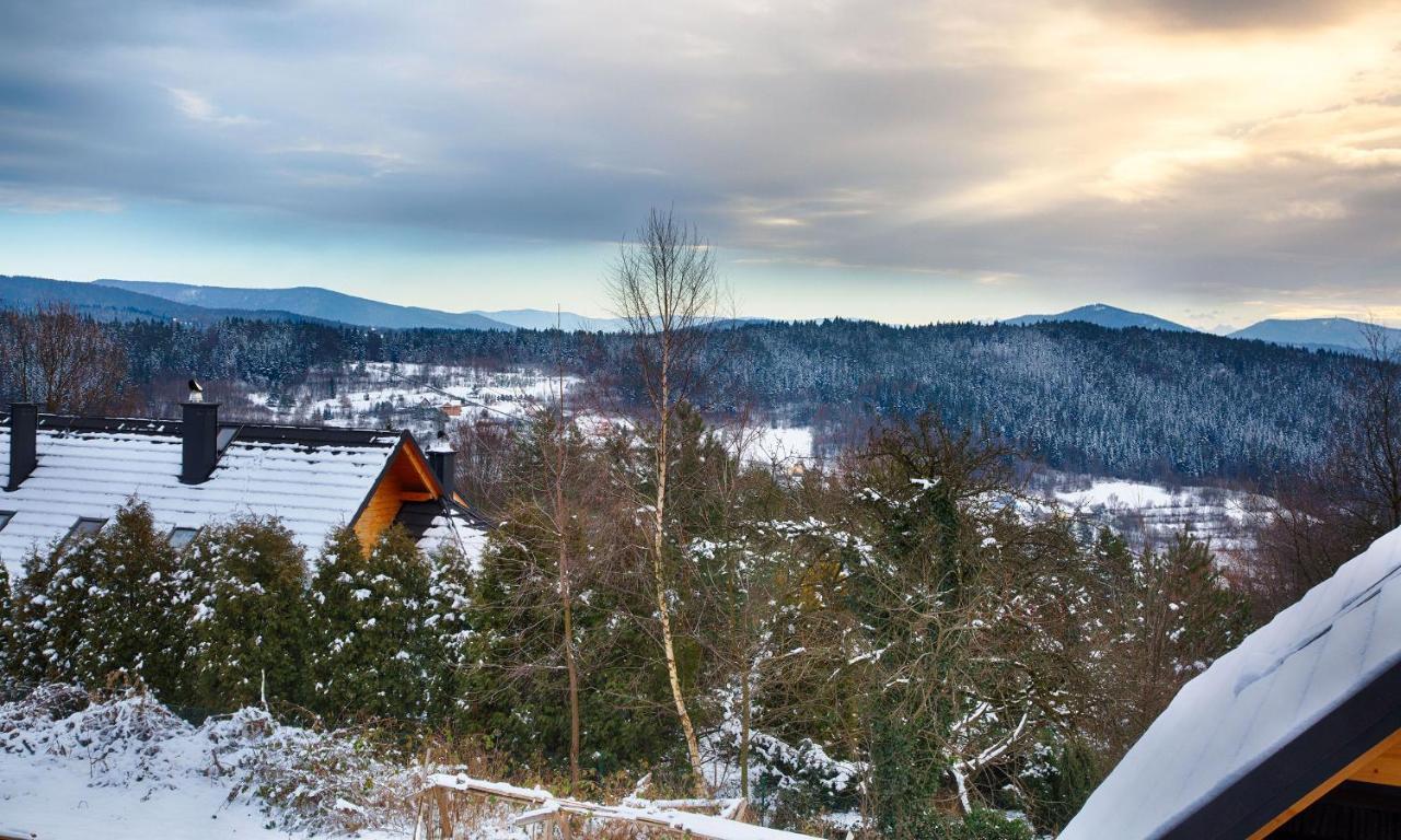 Sloneczny Chelm - Apartamenty W Gorach, Prywatna Sauna Jacuzzi Balia W Cenie, Spa, Grill, Stok Narciarski Myslenice, Sciezki Rowerowe, Rzeka Raba, Widok Na Tatry Kültér fotó