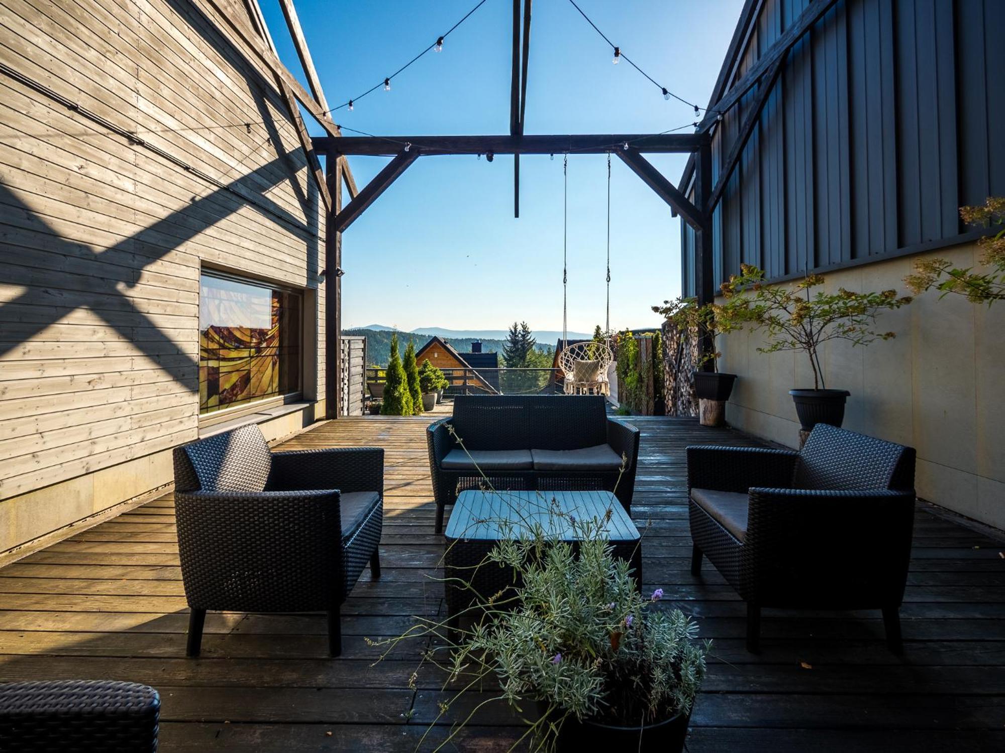 Sloneczny Chelm - Apartamenty W Gorach, Prywatna Sauna Jacuzzi Balia W Cenie, Spa, Grill, Stok Narciarski Myslenice, Sciezki Rowerowe, Rzeka Raba, Widok Na Tatry Kültér fotó