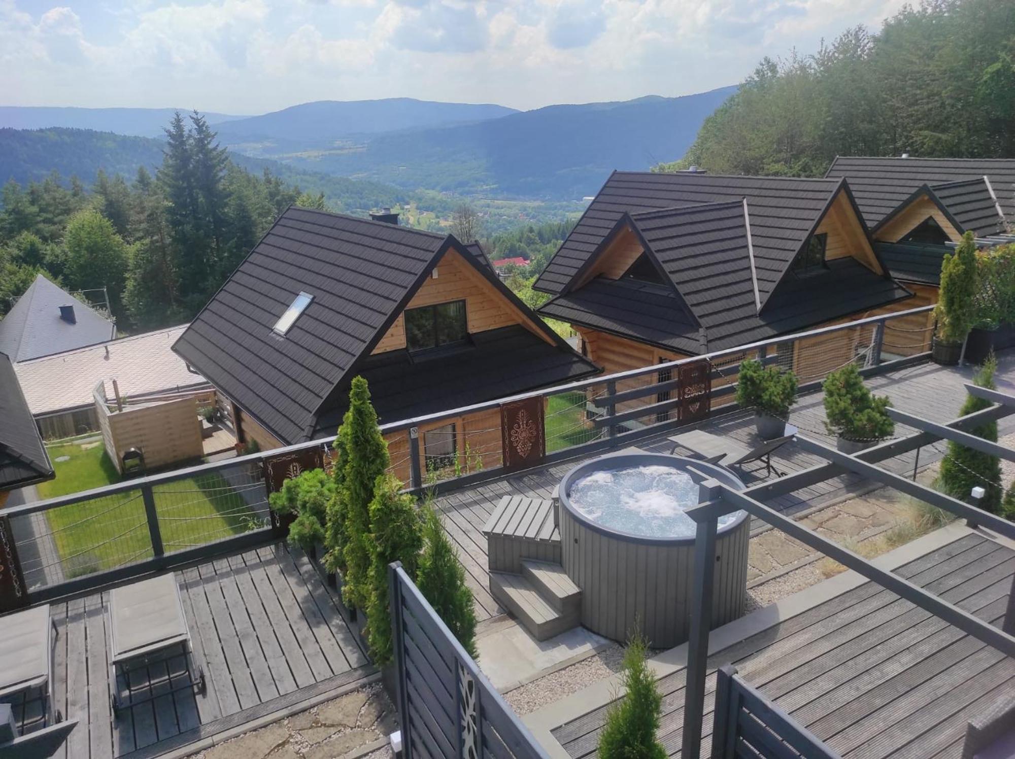 Sloneczny Chelm - Apartamenty W Gorach, Prywatna Sauna Jacuzzi Balia W Cenie, Spa, Grill, Stok Narciarski Myslenice, Sciezki Rowerowe, Rzeka Raba, Widok Na Tatry Kültér fotó