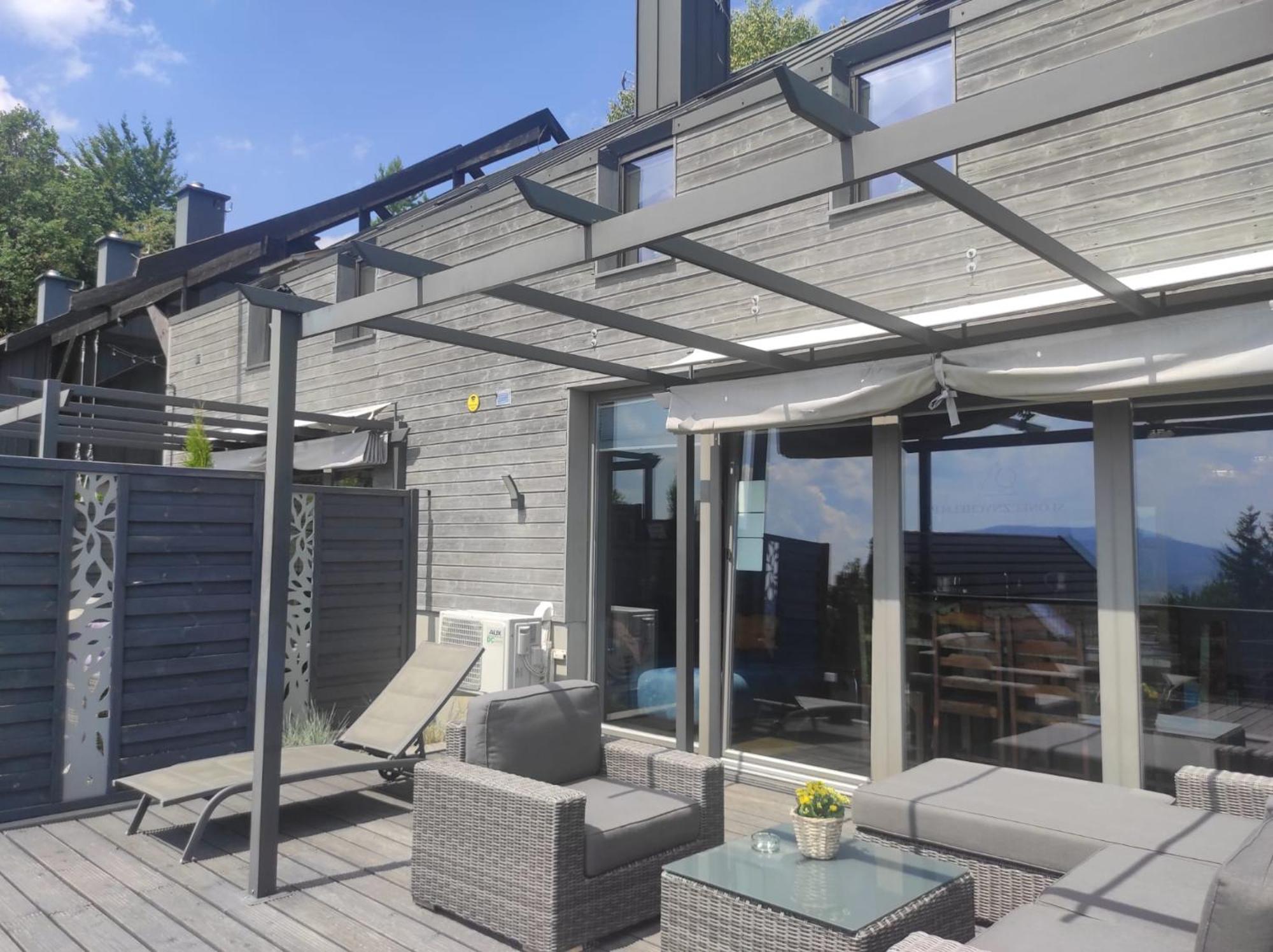 Sloneczny Chelm - Apartamenty W Gorach, Prywatna Sauna Jacuzzi Balia W Cenie, Spa, Grill, Stok Narciarski Myslenice, Sciezki Rowerowe, Rzeka Raba, Widok Na Tatry Kültér fotó